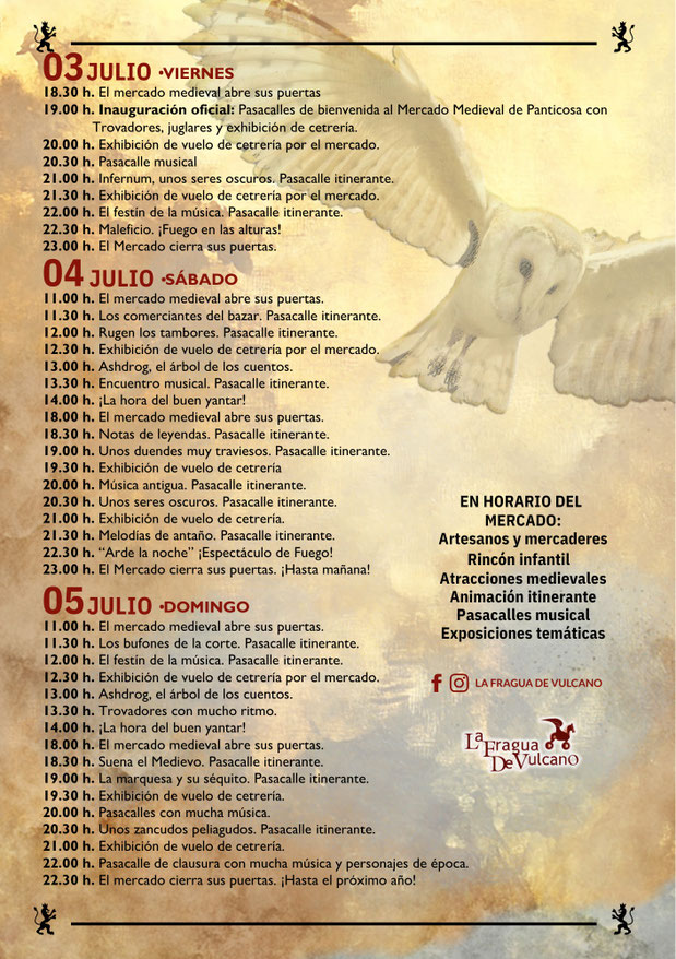 Programa del Mercado Medieval de Panticosa