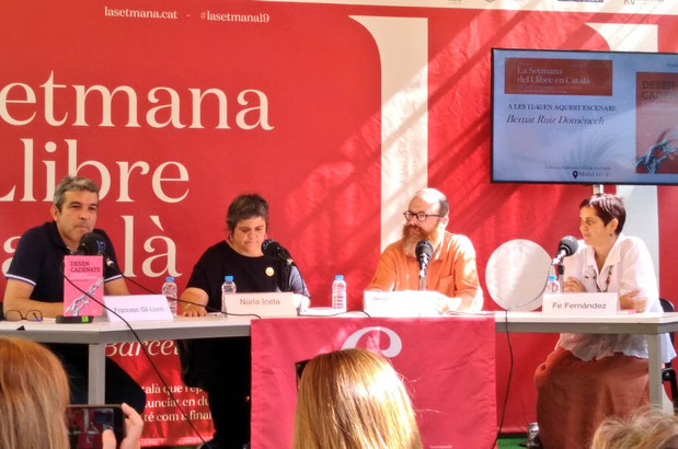 Presentació de "Desencadenats" a la Setmana del Llibre en Català