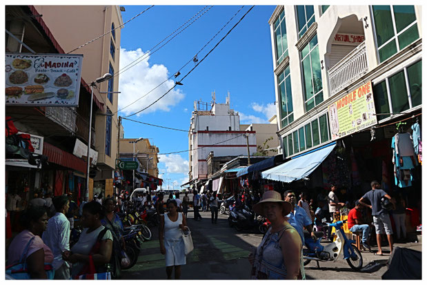 Port Louis Mauritius Sehenswürdigkeiten Caudan Waterfront Zentralmarkt