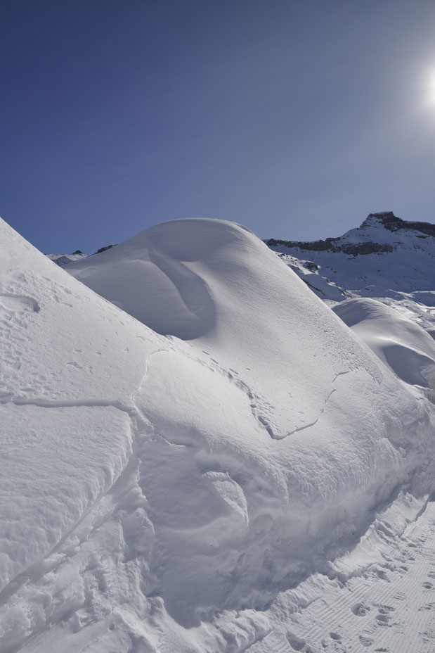 Adelboden, Februar 2023. Schneeweiss dein Kleid, eindeutig