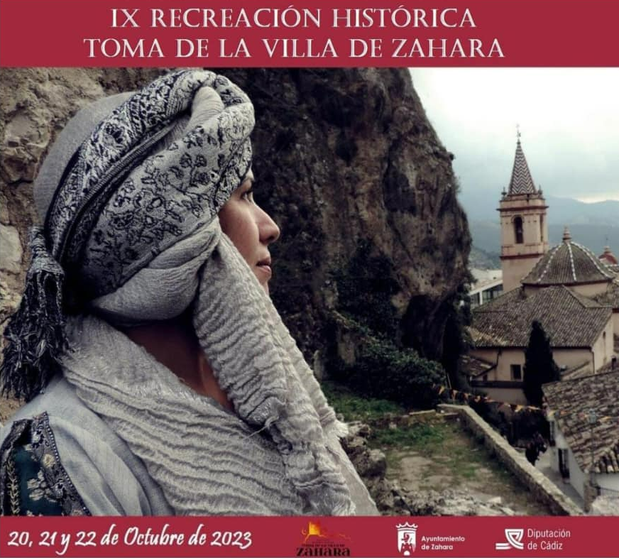 cuando es que dias horarios programa recreacion historica toma de la villa de Zahara