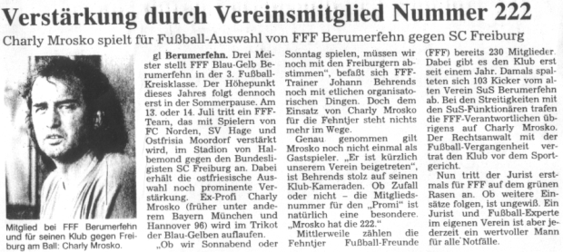 (Ostfriesen-Zeitung vom 08. Juni 1996)
