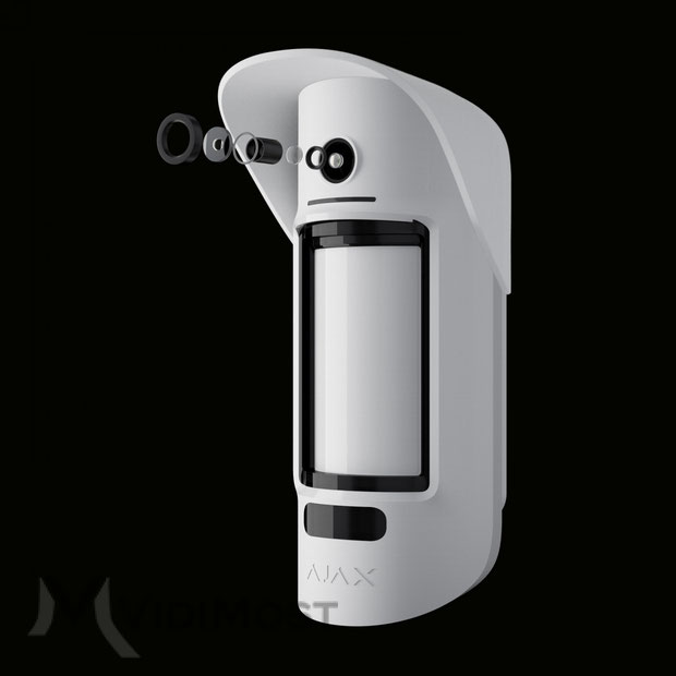 rilevatore antintrusione con fotocamera integrata ajax
