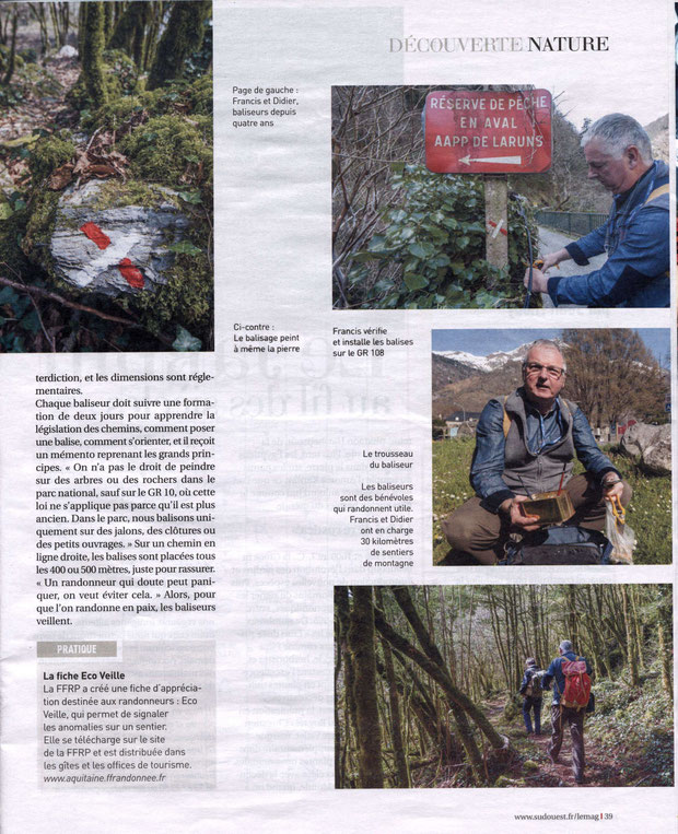  Article tiré de Sud-Ouest Magazine du 17 mai 2014.