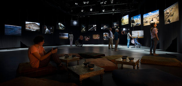 ninjas - ausstellung in der HFF münchen - foto sven zellner