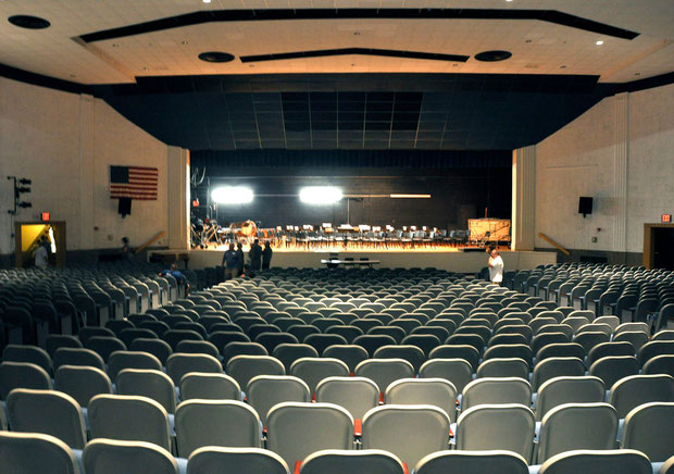 The auditorium