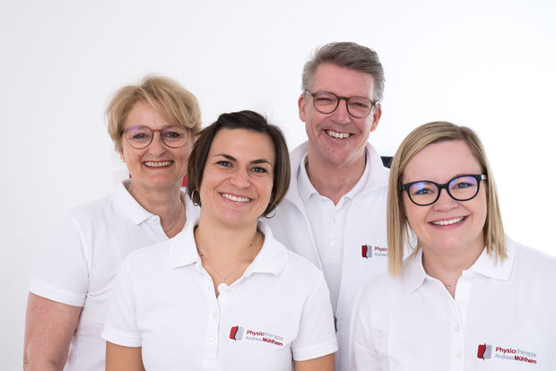 Gemeinsam machen wir uns für Ihre Gesundheit stark - Das Team der Physiotherapie Mühlheim GmbH