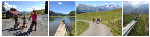 Sommerferien in Saanenmöser, Berner Oberland