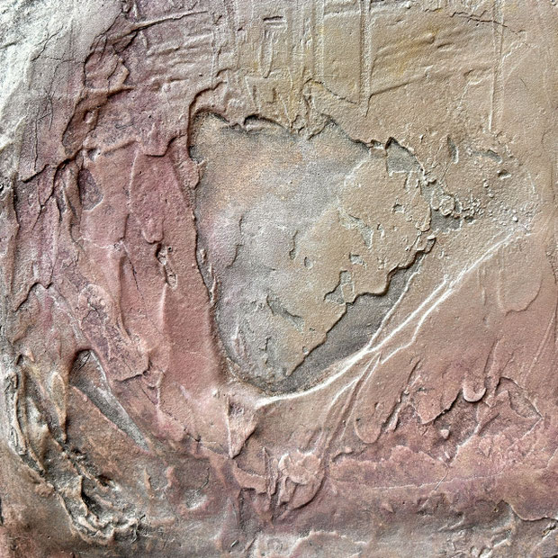 Alabastergips auf Leinwand