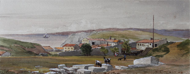 Karl Lang Archiv Büsingen Thomas Burton Watkin Forster TBWF Aquarell watercolor