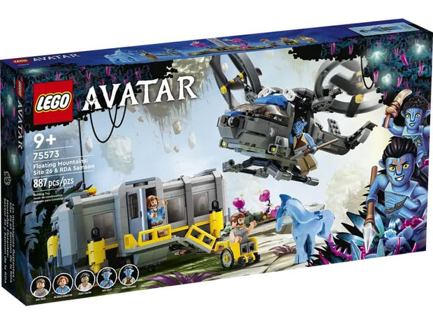 Bei Bestellung im Onlineshop der-Wegweiser erhalten Sie das Lego Paket 75573 "Schwebende Berge".