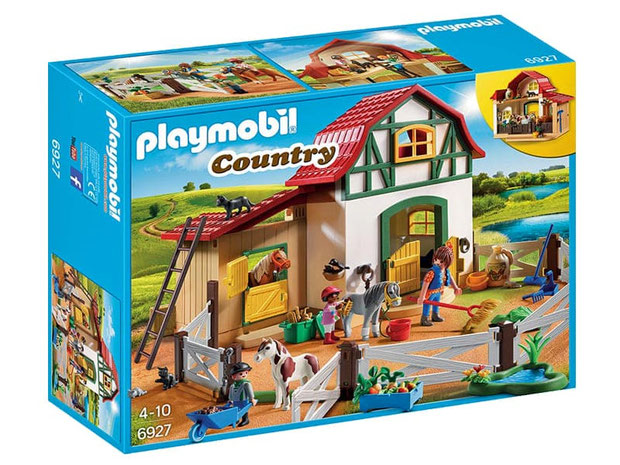 Bei der Bestellung im Onlineshop der-Wegweiser erhalten Sie das Playmobil Paket 6927 "Ponyhof".