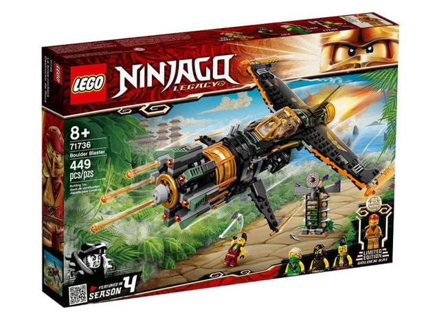 Bei Bestellung im Onlineshop der-Wegweiser erhalten Sie das Lego Paket 71736 "Coles Felsenbrecher".