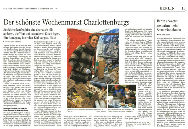 Artikel in der Berliner Morgenpost