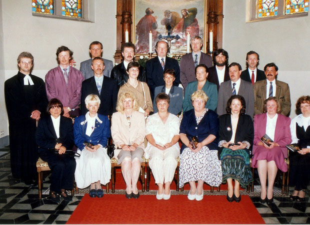 Bild: Wünschendorf Silberne Konfirmation 1995 Lengefeld