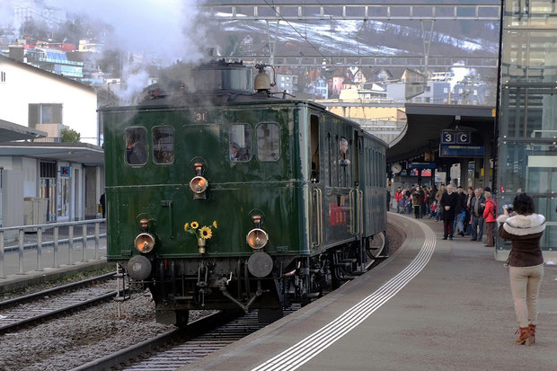 Steam, Train, Dampfzug, Dampflok, CZ, 1/2, m, Uerikon, Bauma, Bahn, Horgen, hrs51, hans, rudolf, stoll,  hansruedi, sbb, triebwagen, railcar, 31, bc, 4563