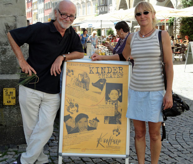 Plakat Zeughaus, Lindau, Ankündigung "Das Zottelmammut'