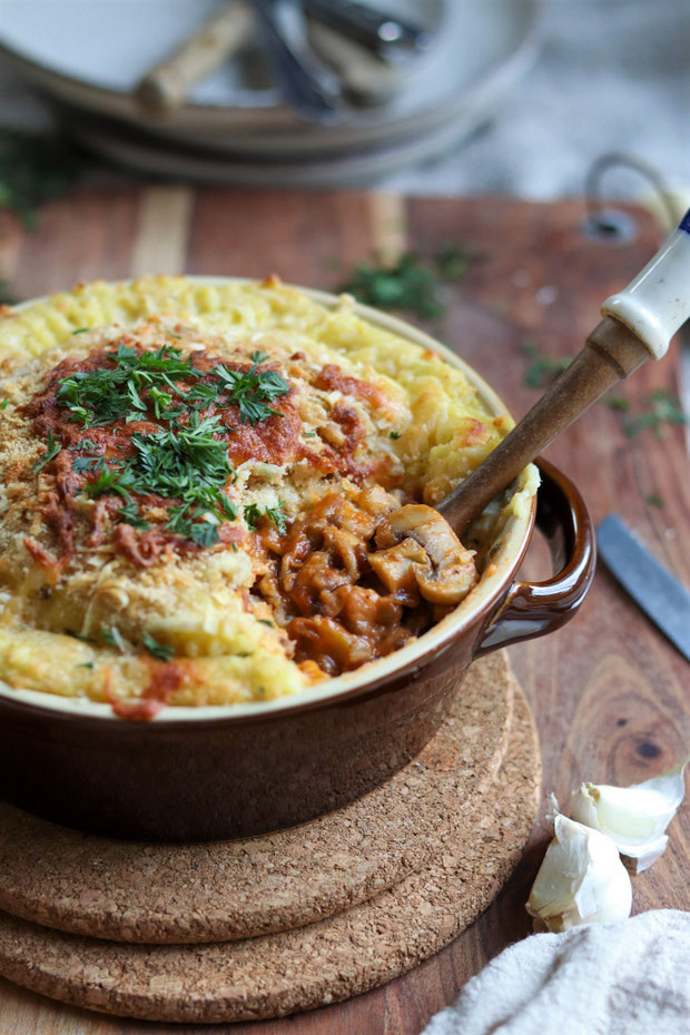 Linsen Shepherd`s Pie - food-stories/ein vegetarischer Foodblog Linsen Shepherd`s Pie - food-stories/ein vegetarischer Foodblog