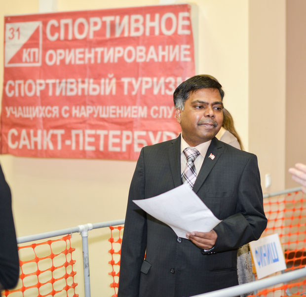 Генеральный Консул Индии в Санкт-Петербурге – г-н Вишвас Сапкал
