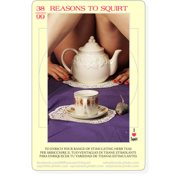 discover the fruity pleasure that only the herbal tea of love can make | SQUIRT ME the complete guide to squirting