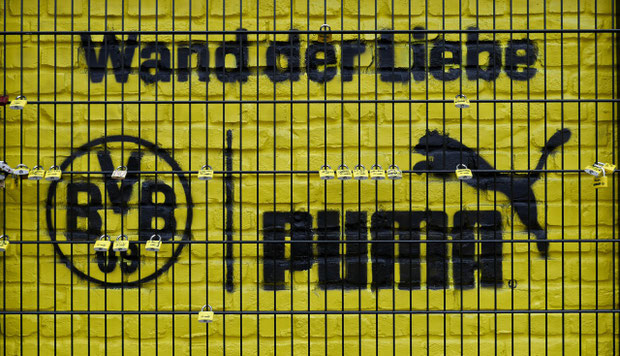 wand der liebe puma  | Signal Iduna Park | Dortmund drahtler architekten dortmund planungsgruppe