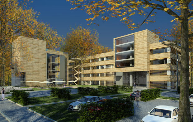 Ehemaliges Nixdorf Gebäude drahtler architekten planungsgrupppe dortmund b1 gebäude neuplanung umbau 2011