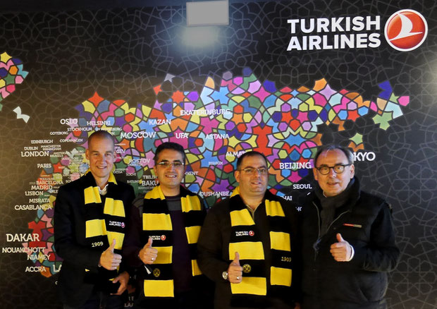 TURKISH AIRLINES | dortmund lounge drahtler architekten dortmund planungsgruppe signal iduna park ulrich drahtler