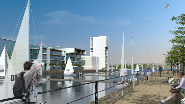 phoenixsee dortmund 2010 hafen 12 drahtler architekten dortmund planungsgrupppe dsw gruppe drei werbeagentur ideenwettbewerb 2010