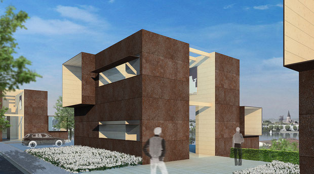 wohnen am phoenix see dortmund drahtler architekten planungsgruppe architektur visualisierung DA konzept neu