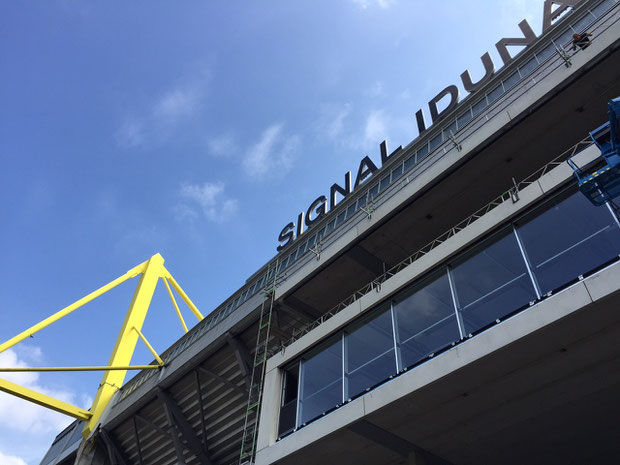 BVB Erweiterung WEST Signal Iduna Park drahtler architekten planungsgruppe stadtion dortmund borussia
