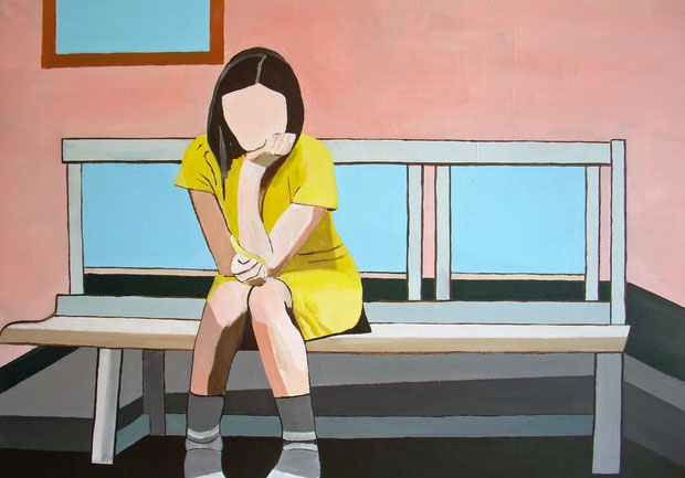 Blind Date | 100 x 70 x 2 cm | 2015 (Private Collection)