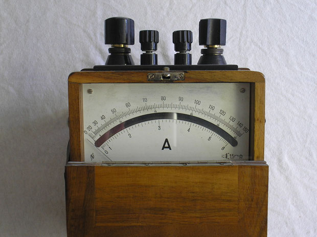 Neuberger  Tragbares Amperemeter bis 150 Ampere Gleichstrom
