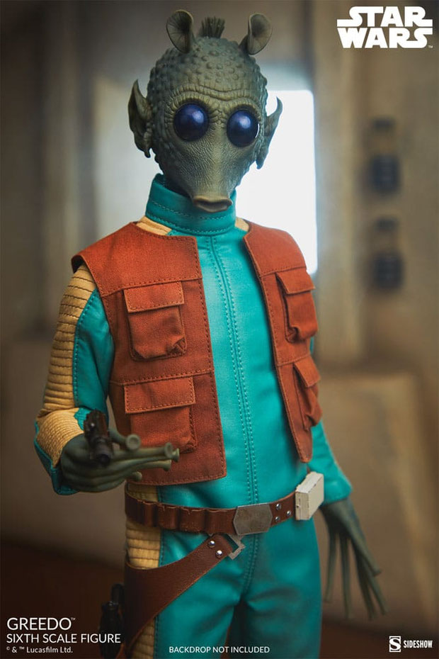 Greedo 1/6 Star Wars Ep IV - A New Hope Scum & Villainy Actionfigur 30cm Sideshow