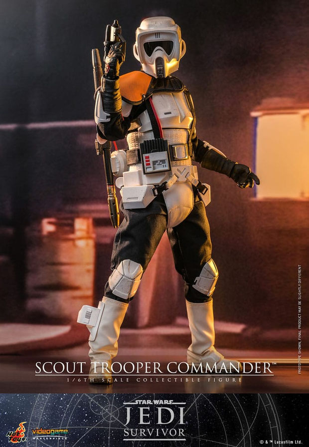 Scout Trooper Commander 1/6 Star Wars: Jedi Survivor Video Game Masterpiece Actionfigur 30cm Hot Toys