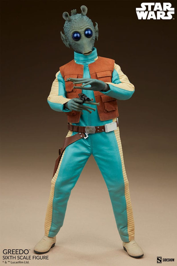 Greedo 1/6 Star Wars Ep IV - A New Hope Scum & Villainy Actionfigur 30cm Sideshow
