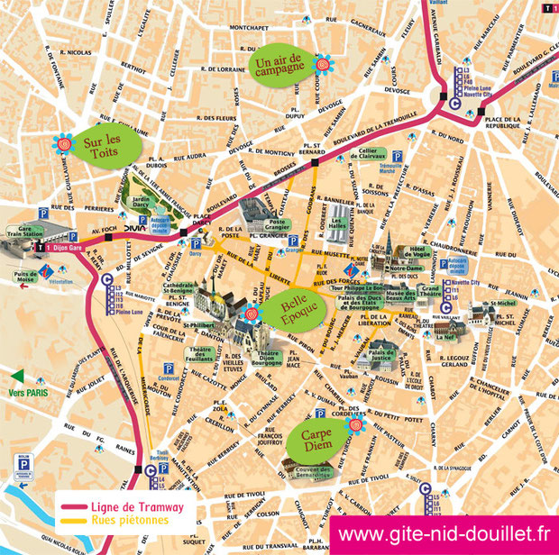 Cliquez sur l'image pour agrandir / Source cartographie OT Dijon