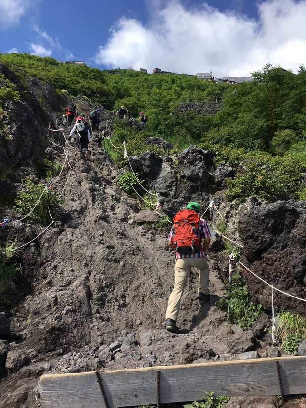 オサモミ整体院 富士山登山 歩行訓練