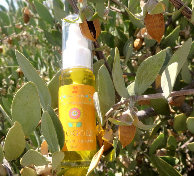 ❦ "Mystic dew" - a golden Oasis for your skin. CLASSIC JOJOBA OIL "JOJOGOLD"