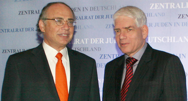 Alter und neuer Präsident? Dr. Josef Schuster (r.) möchte Dr. Dieter Graumann als Präsident beerben. Foto: A. Beygang