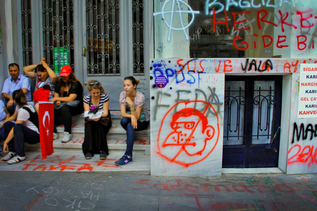 Violent clashes and riots @ Taksim Square in Istanbul Turkey, June 2013 © Sabrina Iovino