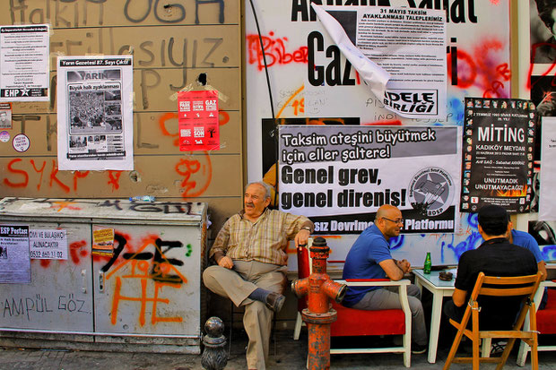 Violent clashes and riots @ Taksim Square in Istanbul Turkey, June 2013 © Sabrina Iovino