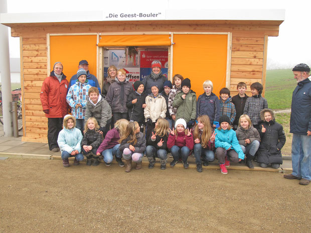 18.11.2011 - Es hat allen Spaß gemacht, den Schülerinnen und Schülern, den Lehrerinnen und auch den Geest-Boulern.