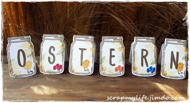 stampin up - Everday Jars Framelits - Glasklare Grüße