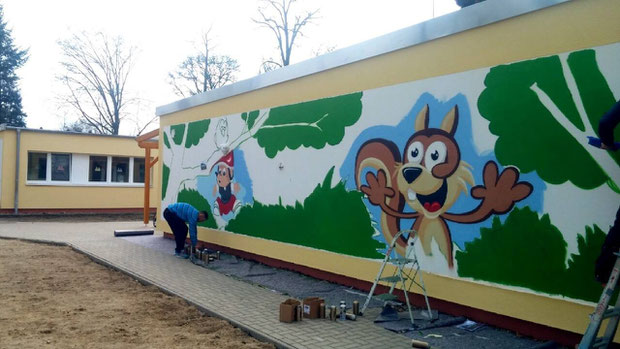Airbrush Motiv für Kinderherzen