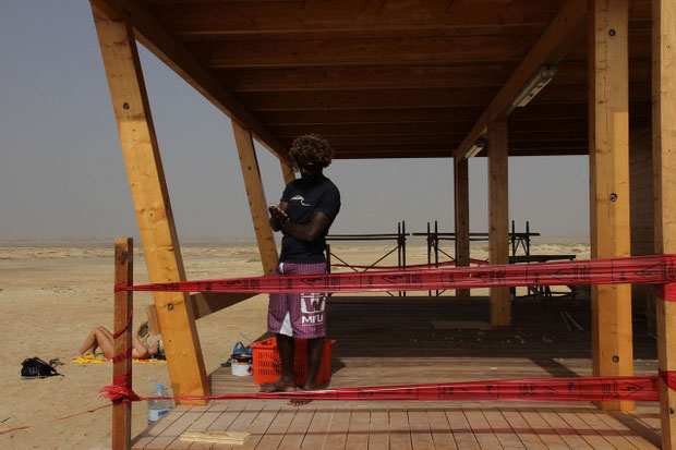 Die neue Station von Mitu am kitebeach