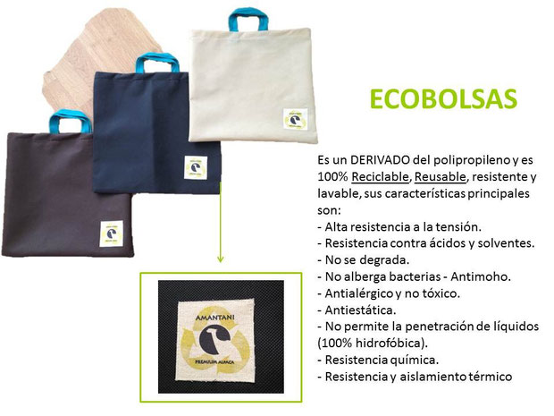 En Amantani utilizamos Eco Bolsas