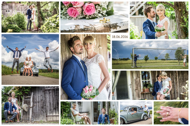 Hochzeitscollage
