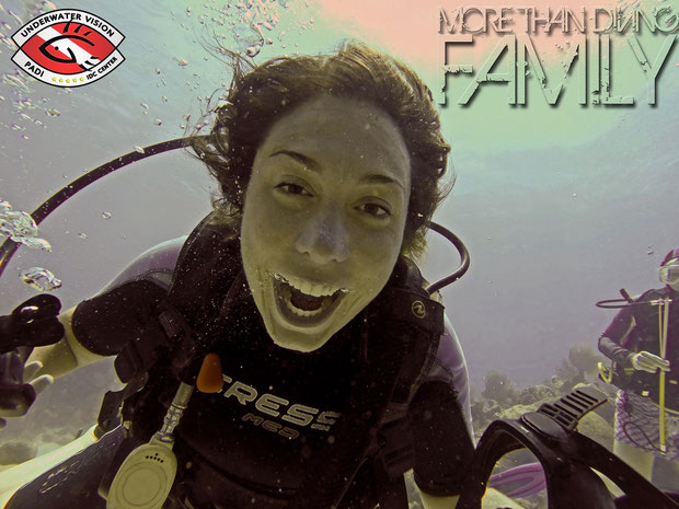 diving with Underwater vision, Utila