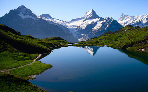 Bachalpsee, Berner Oberland, Switzerland