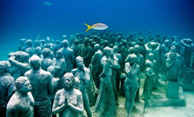 подводный музей скульптур